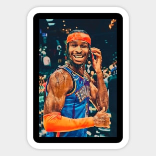 Shai Gilgeous Alexander HD Sticker